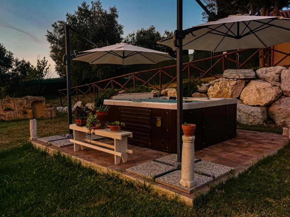 Вілла Agriturismo La Contea Senigallia San Gaudenzio Екстер'єр фото