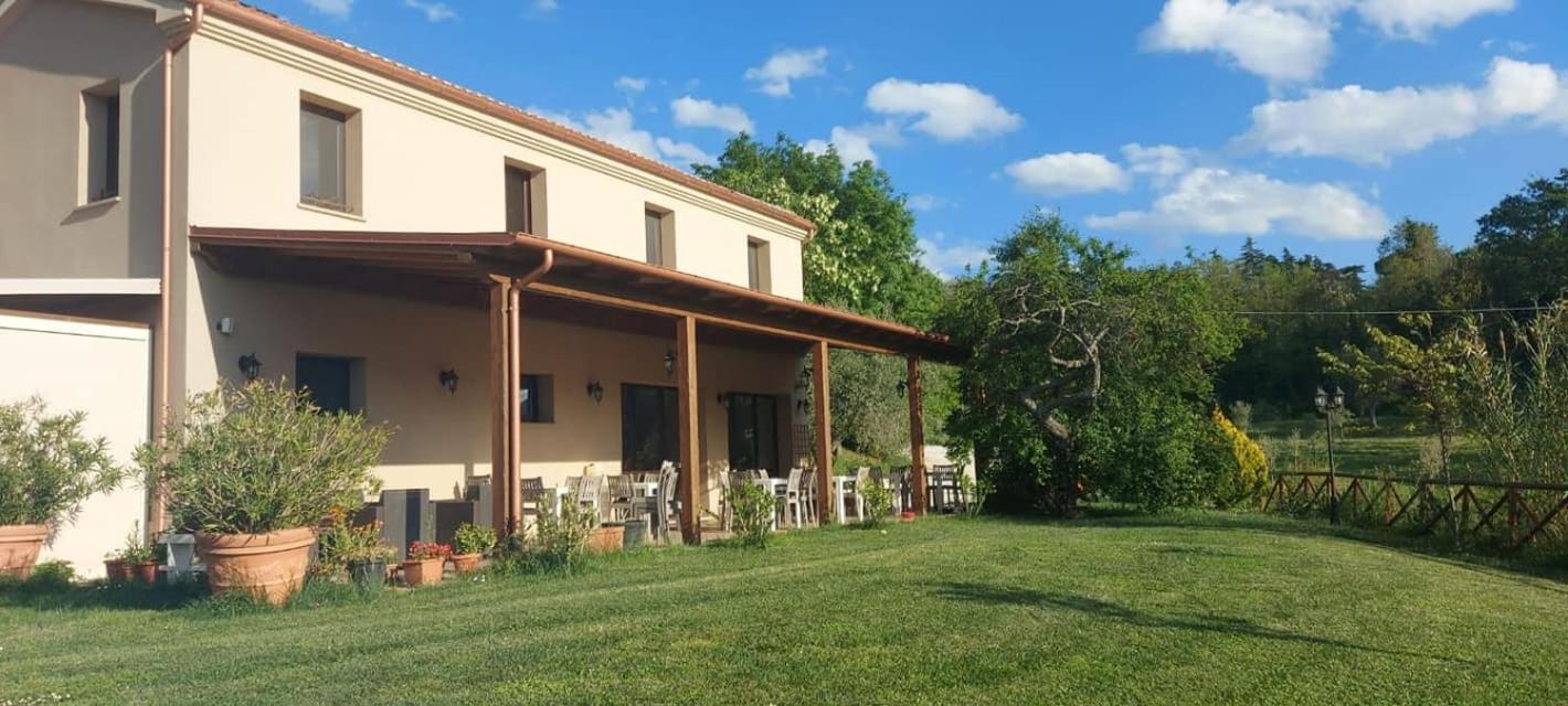 Вілла Agriturismo La Contea Senigallia San Gaudenzio Екстер'єр фото