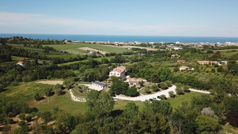 Вілла Agriturismo La Contea Senigallia San Gaudenzio Екстер'єр фото