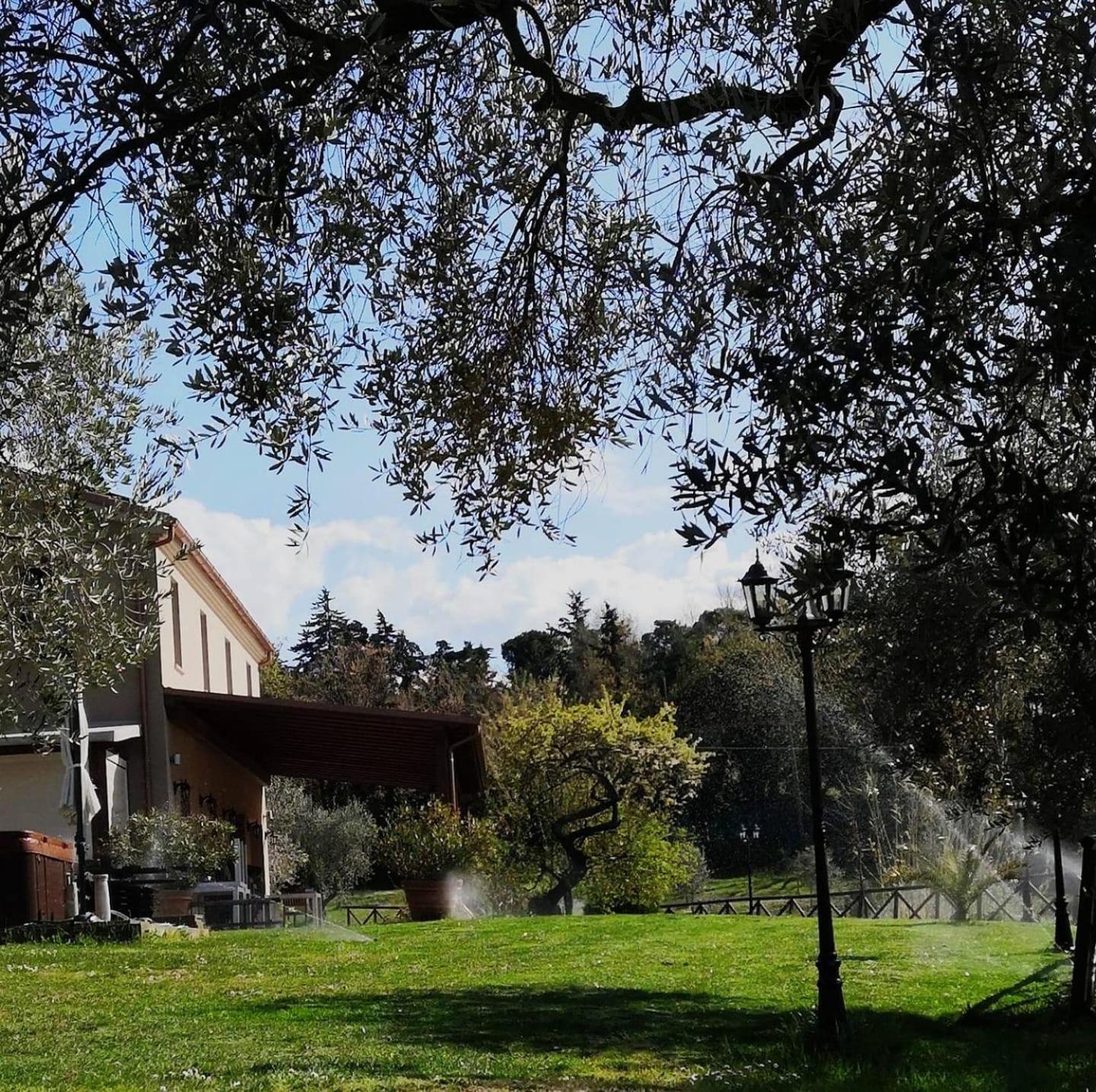 Вілла Agriturismo La Contea Senigallia San Gaudenzio Екстер'єр фото